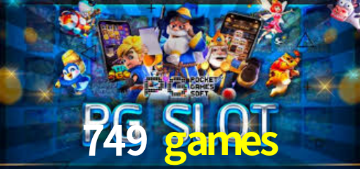 Interface do App 749 games